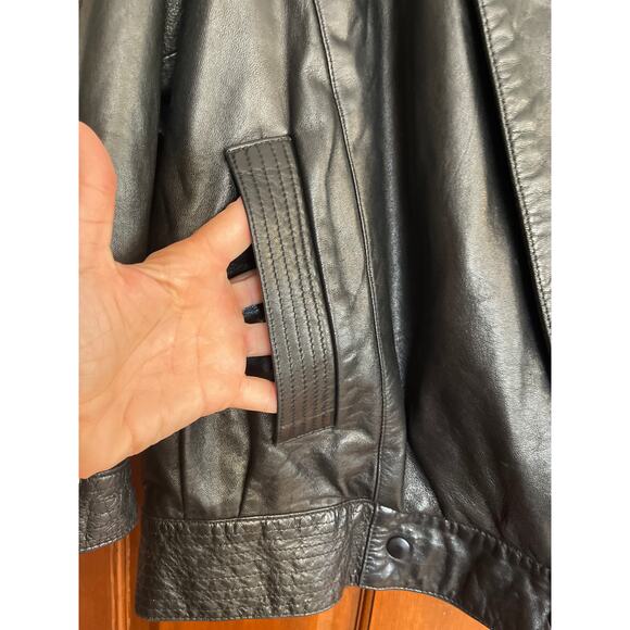 Vintage 80’s VAKKO Madonna lambskin leather jacket small - Picture 3 of 10